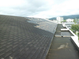 屋上防水工事前